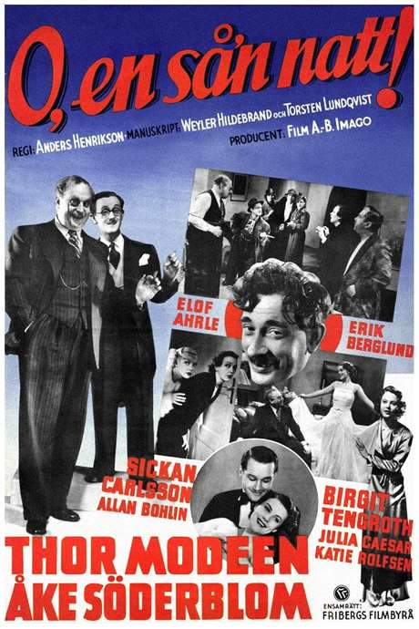 O, What a Night! (1937) movie poster