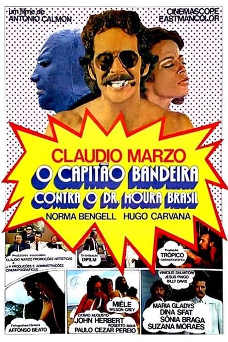 O Capitão Bandeira Contra o Dr. Moura Brasil (1971) movie poster