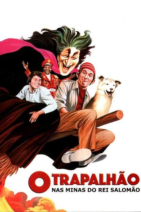O Trapalhão nas Minas do Rei Salomão (1977) movie poster
