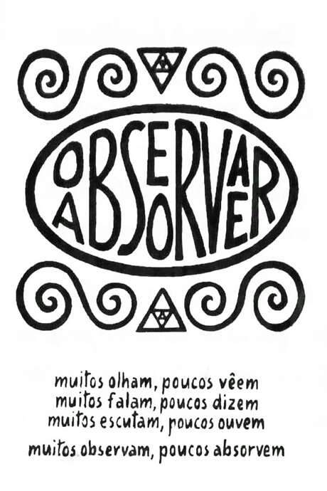 Observar e Absorver (2016) movie poster