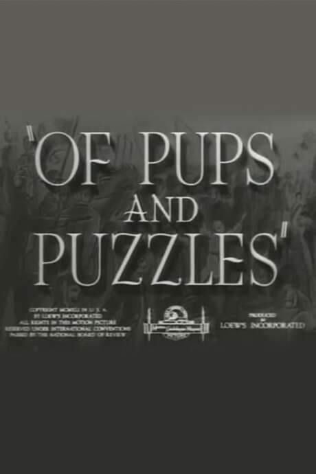 Of Pups and Puzzles (1941) movie poster