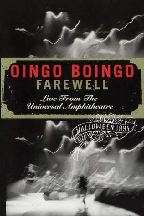 Oingo Boingo: Farewell (Live from the Universal Amphitheatre) (1996) movie poster
