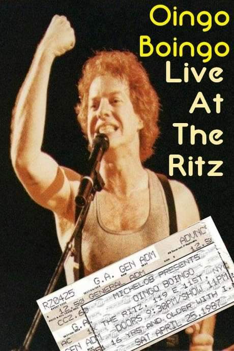 Oingo Boingo: Live at the Ritz (1985) movie poster