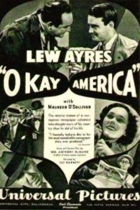 Okay, America! (1932) movie poster