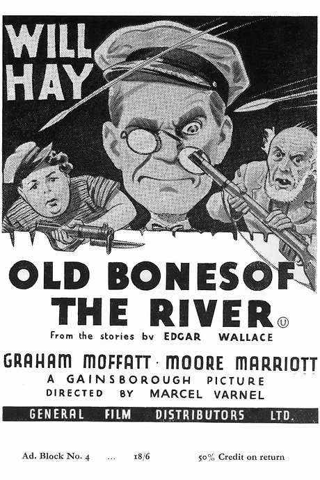 Old Bones of the River (1938) movie poster