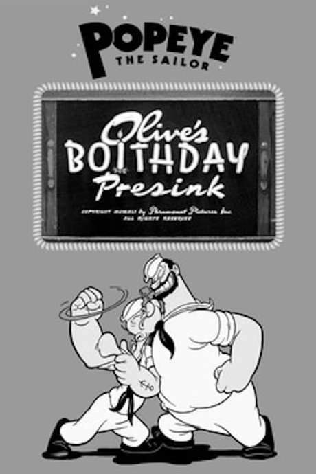 Olive’s Boithday Presink (1941) movie poster