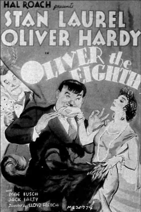 Oliver the Eighth (1934) movie poster