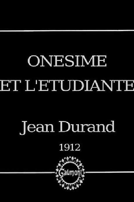 Onésime et l’étudiante (1912) movie poster
