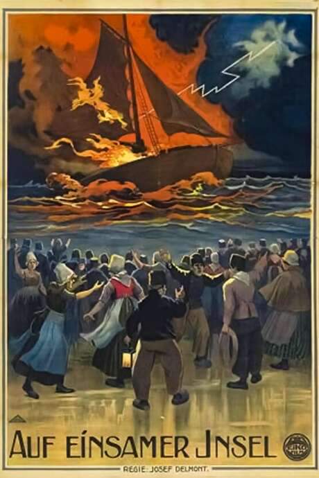 On a Lonely Island (1913) movie poster