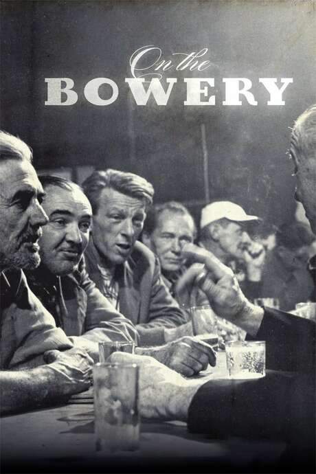 On the Bowery (1956) movie poster