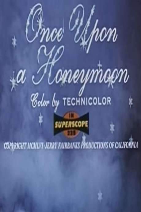 Once Upon a Honeymoon (1956) movie poster