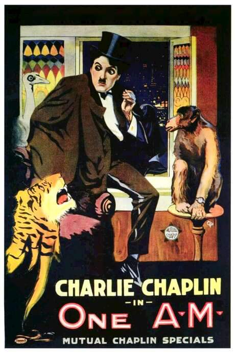 One A.M. (1916) movie poster