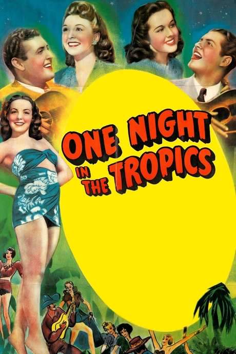One Night in the Tropics (1940) movie poster