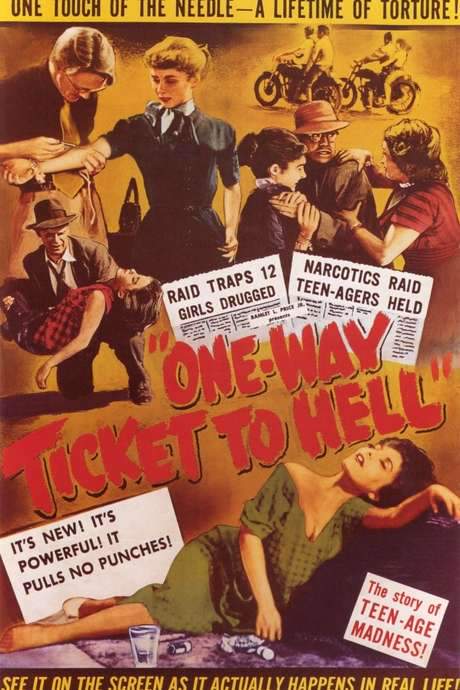 One Way Ticket to Hell (1955) movie poster