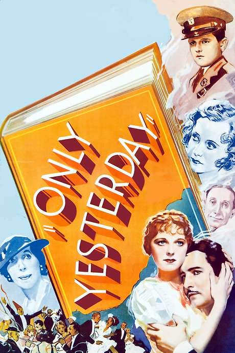 Only Yesterday (1933) movie poster