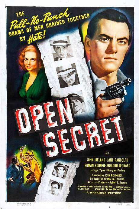Open Secret (1948) movie poster