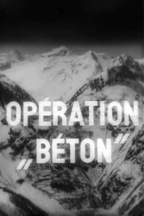 Operation Concrete (1958) movie poster