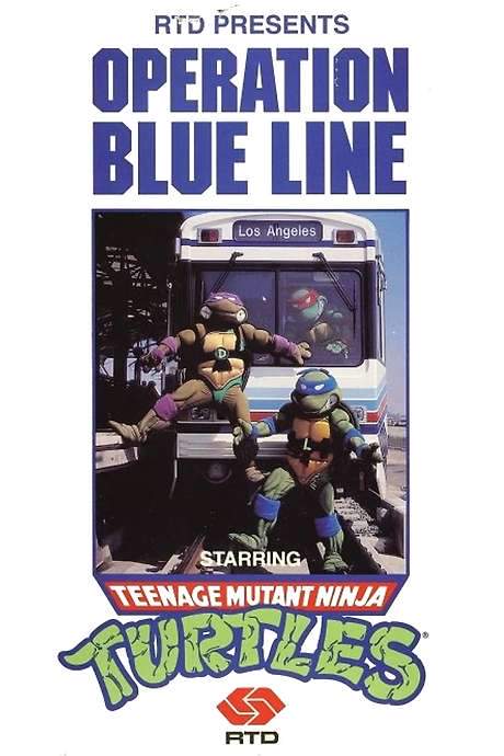Operation Blue Line, Starring: Teenage Mutant Ninja Turtles (1990) movie poster