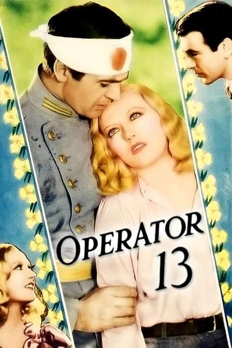 Operator 13 (1934) movie poster