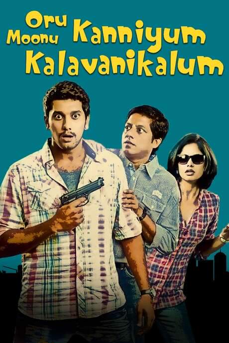 Oru Kanniyum Moonu Kalavaanikalum (2014) movie poster