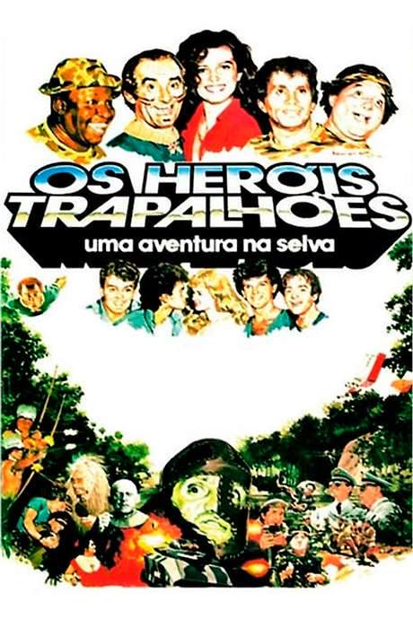 Os Heróis Trapalhões: Uma Aventura na Selva (1988) movie poster