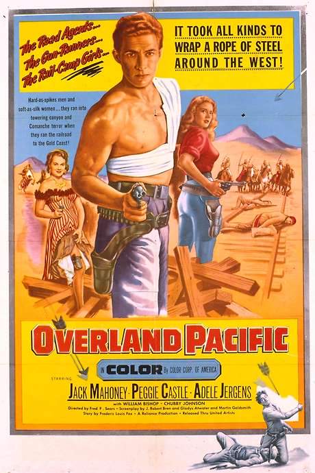 Overland Pacific (1954) movie poster
