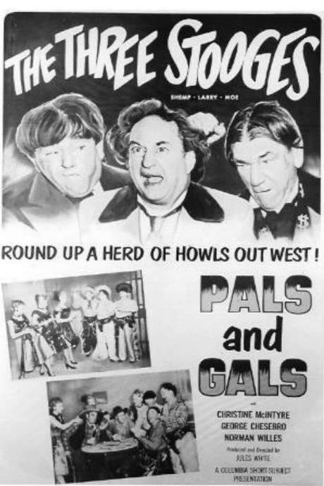Pals and Gals (1954) movie poster