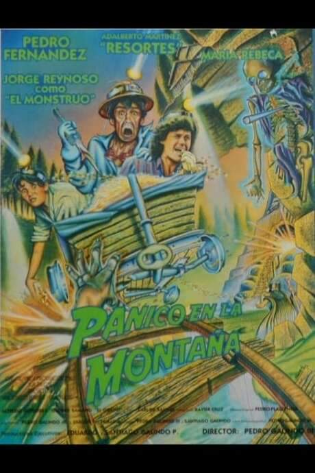 Panic in the Mountain (1989) movie poster