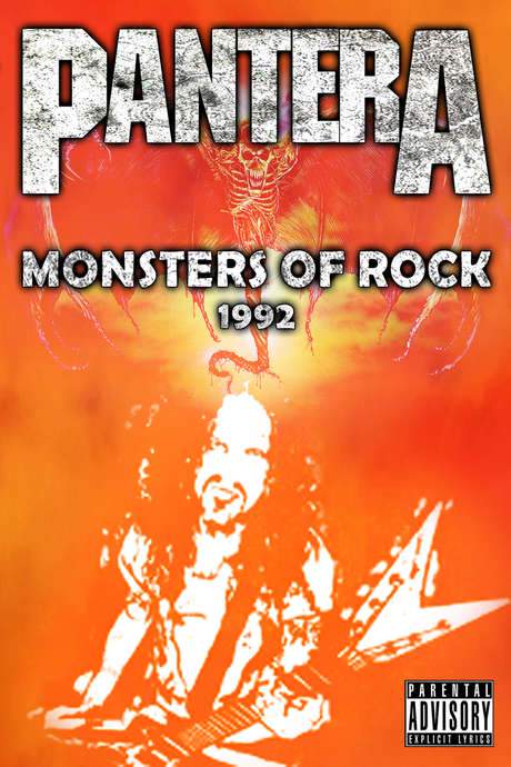 Pantera: [1992] Monsters of Rock Italy movie poster