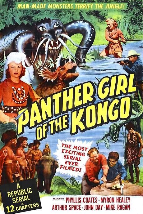 Panther Girl of the Kongo (1955) movie poster