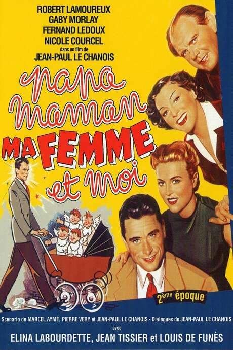 Papa, Mama, My Wife and Me (1955) movie poster