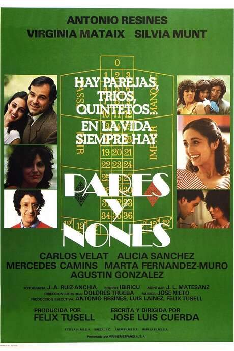Pares y nones (1982) movie poster