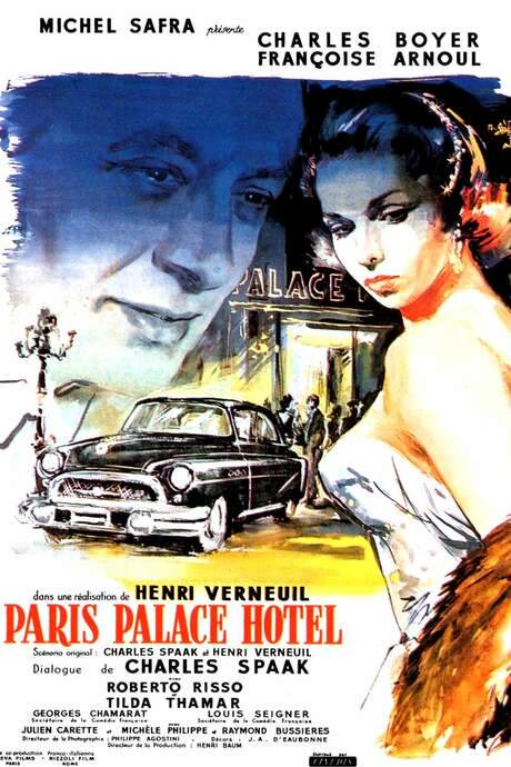Paris, Palace Hôtel (1956) movie poster