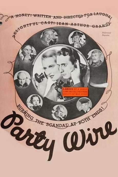 Party Wire (1935) movie poster