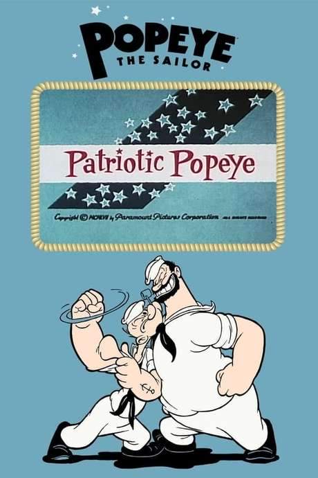 Patriotic Popeye (1957) movie poster