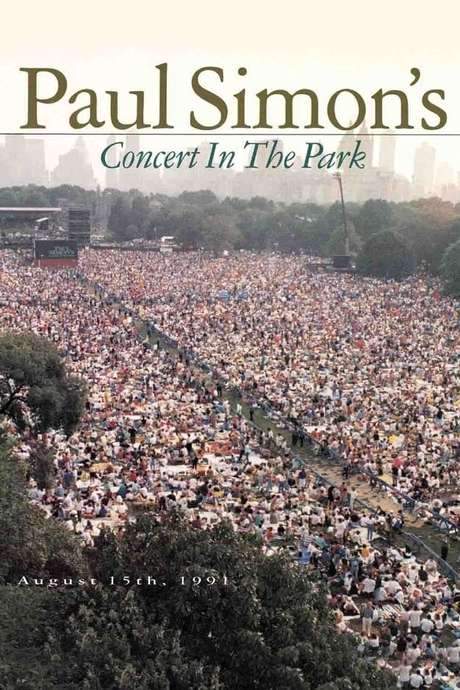 Paul Simon’s Concert in the Park (1991) movie poster
