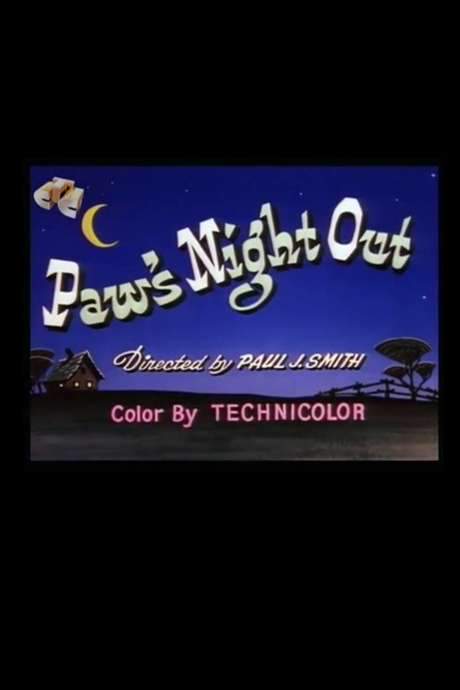 Paw’s Night Out (1954) movie poster