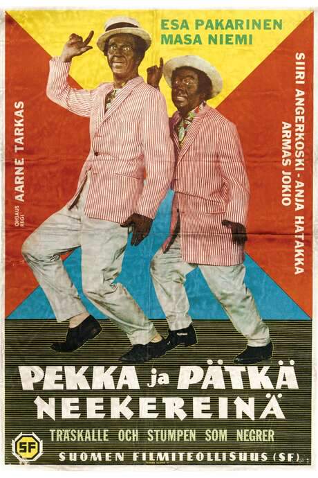 Pekka ja Pätkä neekereinä (1960) movie poster