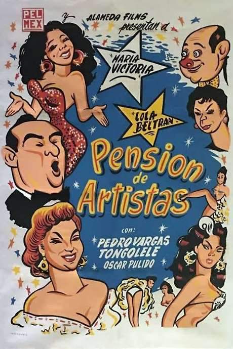Pensión de artistas (1956) movie poster