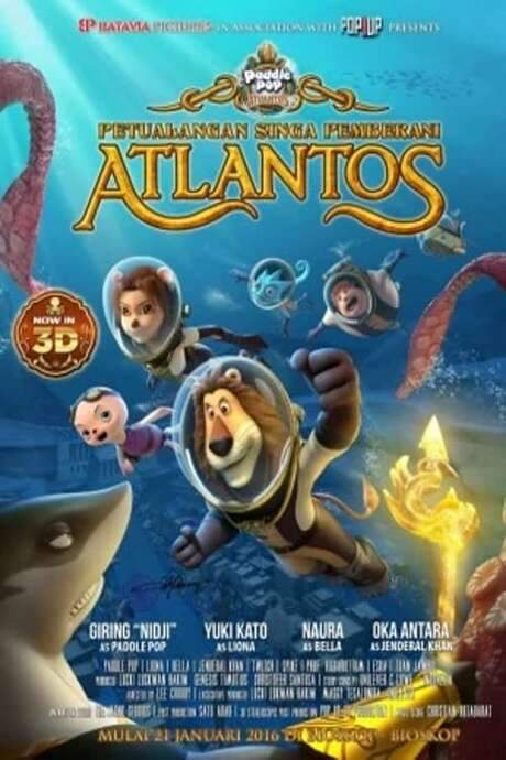 Petualangan Singa Pemberani Atlantos (2016) movie poster