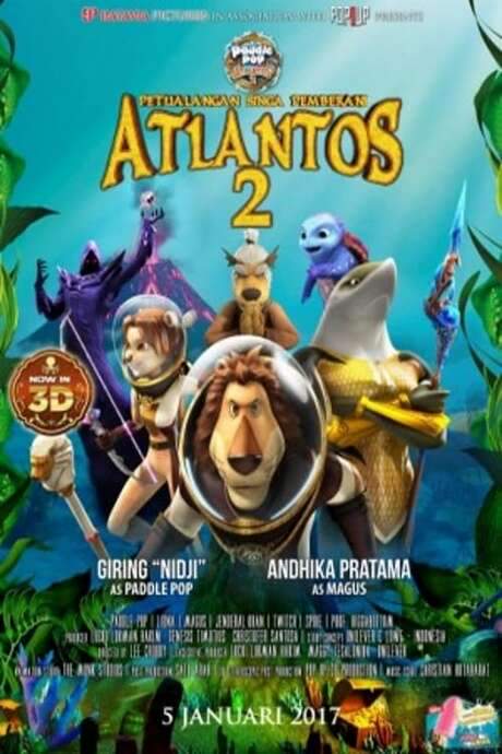 Petualangan Singa Pemberani Atlantos 2 (2016) movie poster