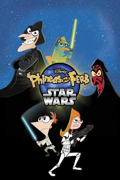 Phineas and Ferb: Star Wars (2014) movie poster