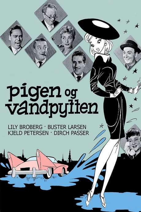 Pigen og vandpytten (1958) movie poster