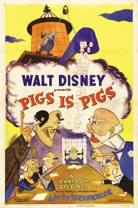 Pigs Is Pigs (1954) movie poster