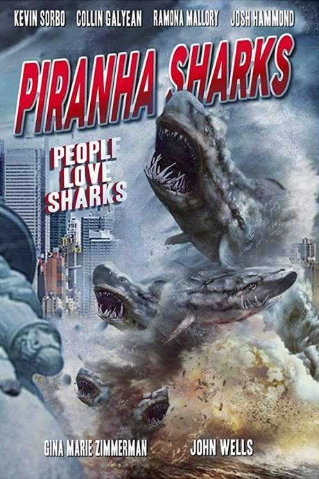 Piranha Sharks (2014) movie poster