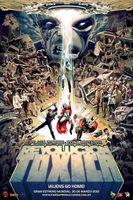 Plaga zombie: zona mutante: revolución tóxica (2012) movie poster