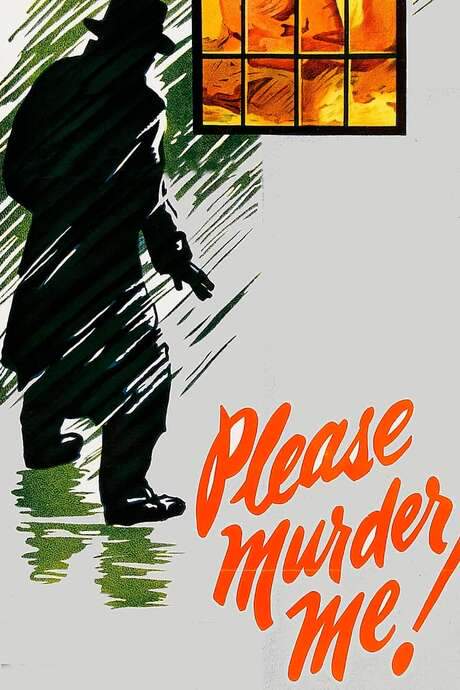 Please Murder Me (1956) movie poster