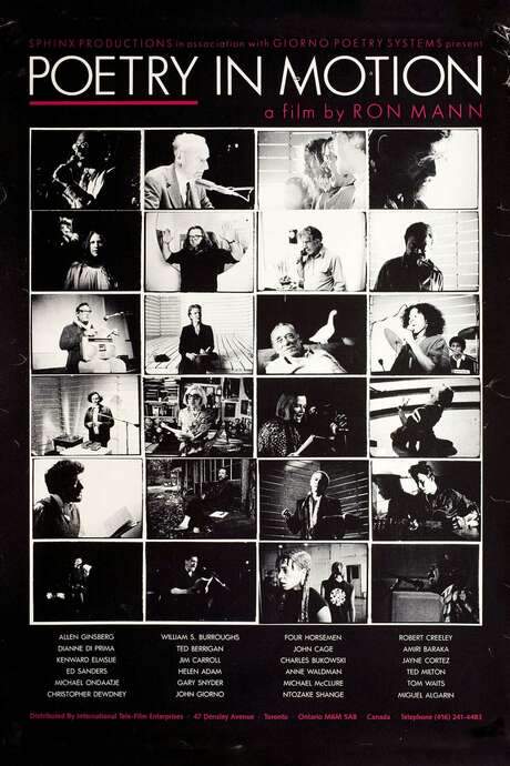 Poetry in Motion (1982) movie poster