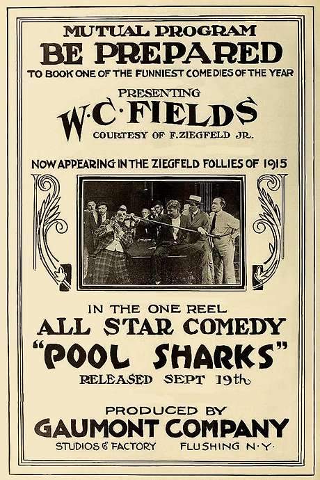 Pool Sharks (1915) movie poster