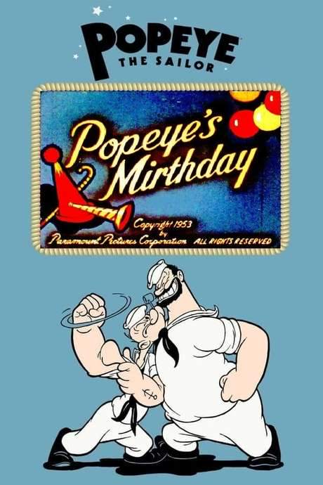 Popeye’s Mirthday (1953) movie poster
